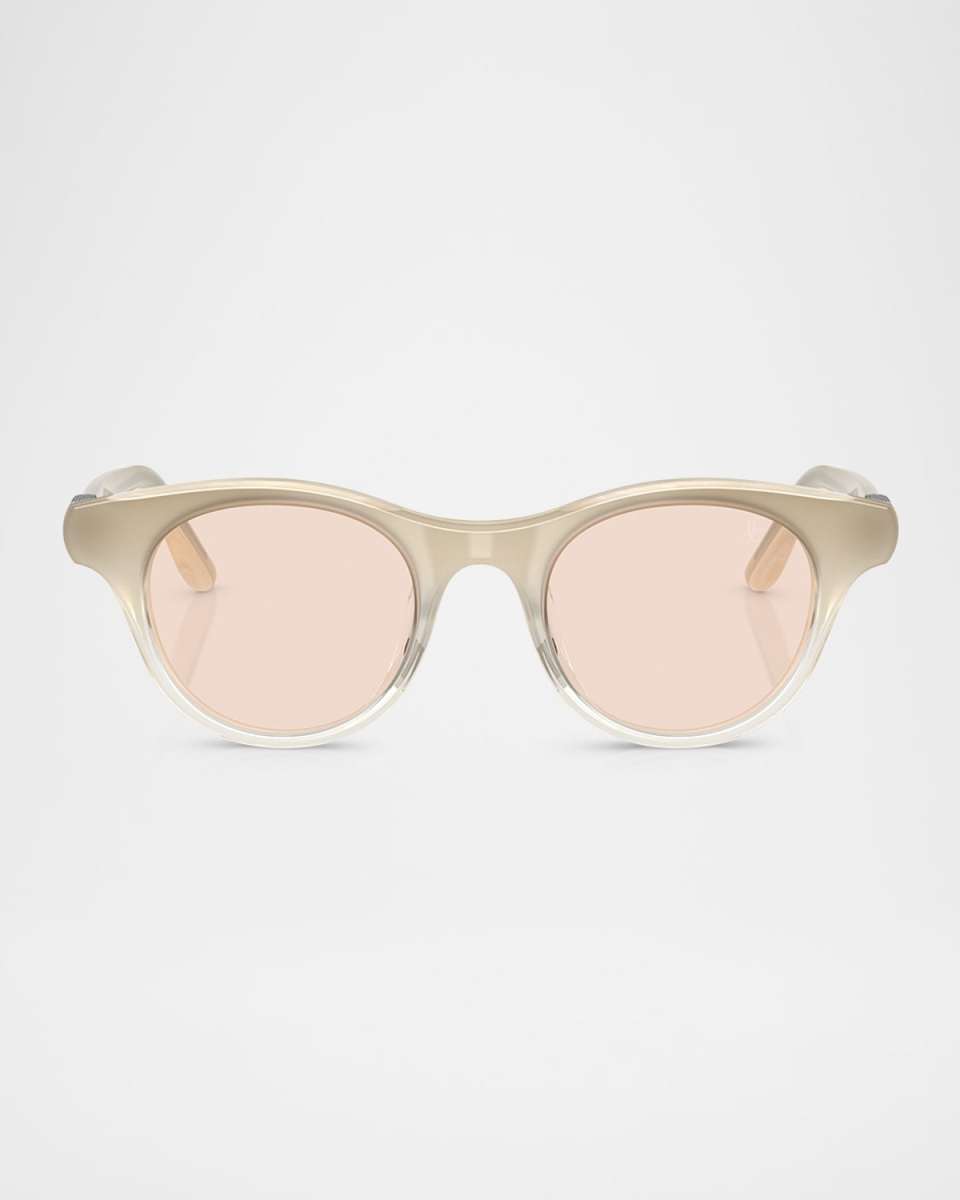 BC4016S Acetate Round Sunglasses